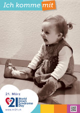 Poster zum Welt Down-Syndrom Tag 2019