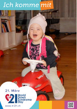 Poster zum Welt Down-Syndrom Tag 2019