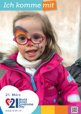 Poster zum Welt Down-Syndrom Tag 2019