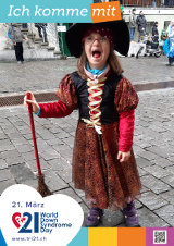 Poster zum Welt Down-Syndrom Tag 2019