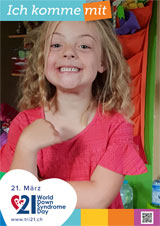 Poster zum Welt Down-Syndrom Tag 2019