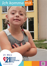 Poster zum Welt Down-Syndrom Tag 2019