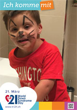Poster zum Welt Down-Syndrom Tag 2019