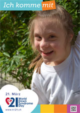 Poster zum Welt Down-Syndrom Tag 2019