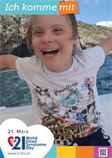 Poster zum Welt Down-Syndrom Tag 2019