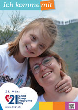 Poster zum Welt Down-Syndrom Tag 2019