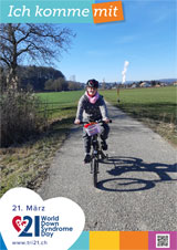 Poster zum Welt Down-Syndrom Tag 2019