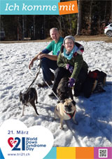 Poster zum Welt Down-Syndrom Tag 2019