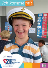 Poster zum Welt Down-Syndrom Tag 2019