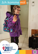 Poster zum Welt Down-Syndrom Tag 2019