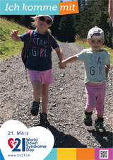 Poster zum Welt Down-Syndrom Tag 2019