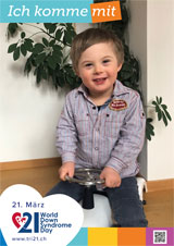 Poster zum Welt Down-Syndrom Tag 2019