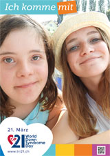 Poster zum Welt Down-Syndrom Tag 2019
