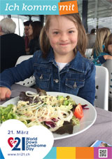 Poster zum Welt Down-Syndrom Tag 2019