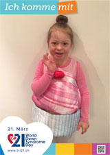 Poster zum Welt Down-Syndrom Tag 2019