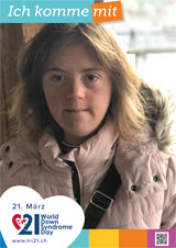 Poster zum Welt Down-Syndrom Tag 2019