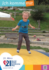 Poster zum Welt Down-Syndrom Tag 2019
