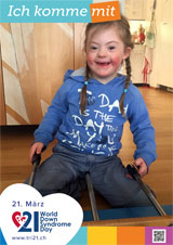 Poster zum Welt Down-Syndrom Tag 2019