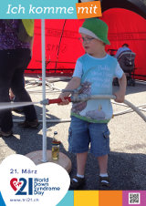 Poster zum Welt Down-Syndrom Tag 2019