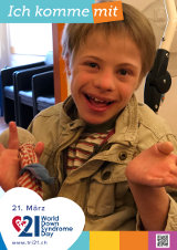 Poster zum Welt Down-Syndrom Tag 2019