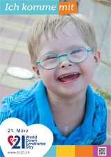 Poster zum Welt Down-Syndrom Tag 2019