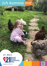 Poster zum Welt Down-Syndrom Tag 2019