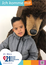 Poster zum Welt Down-Syndrom Tag 2019