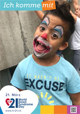 Poster zum Welt Down-Syndrom Tag 2019