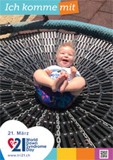 Poster zum Welt Down-Syndrom Tag 2019