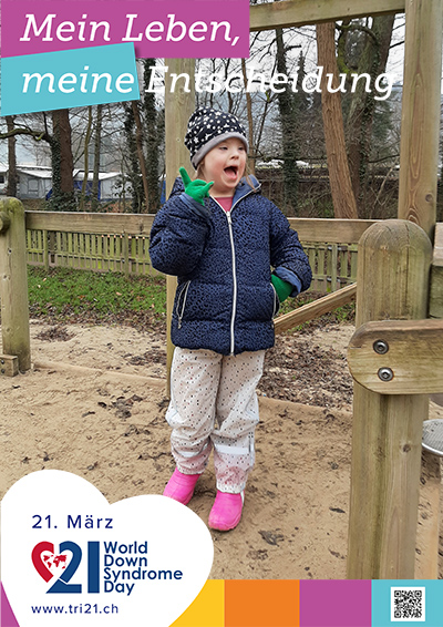 Plakataktion 2020 'Mein Leben, meine Entscheidung'