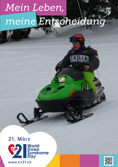 Plakataktion 2020 'Mein Leben, meine Entscheidung'