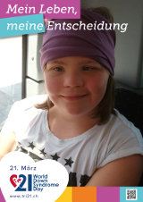 Poster zum Welt Down-Syndrom Tag 2020