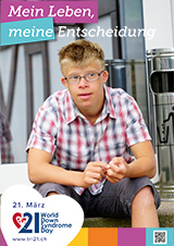 Poster zum Welt Down-Syndrom Tag 2020