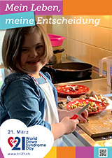 Poster zum Welt Down-Syndrom Tag 2020