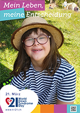 Poster zum Welt Down-Syndrom Tag 2020