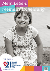 Poster zum Welt Down-Syndrom Tag 2020