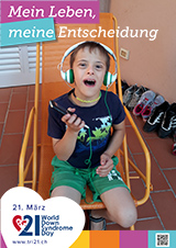 Poster zum Welt Down-Syndrom Tag 2020