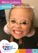 Poster zum Welt Down-Syndrom Tag 2020