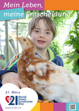 Poster zum Welt Down-Syndrom Tag 2020