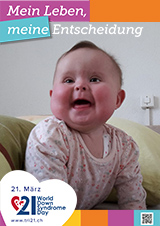 Poster zum Welt Down-Syndrom Tag 2020