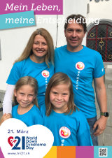 Poster zum Welt Down-Syndrom Tag 2020