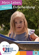 Poster zum Welt Down-Syndrom Tag 2020