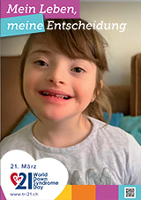 Poster zum Welt Down-Syndrom Tag 2020