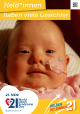 Poster zum Welt Down-Syndrom Tag 2021