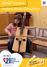 Poster zum Welt Down-Syndrom Tag 2021