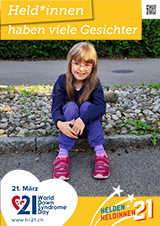 Poster zum Welt Down-Syndrom Tag 2021