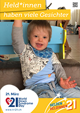 Poster zum Welt Down-Syndrom Tag 2021