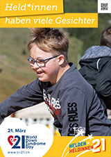 Poster zum Welt Down-Syndrom Tag 2021