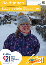 Poster zum Welt Down-Syndrom Tag 2021