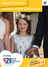 Poster zum Welt Down-Syndrom Tag 2021
